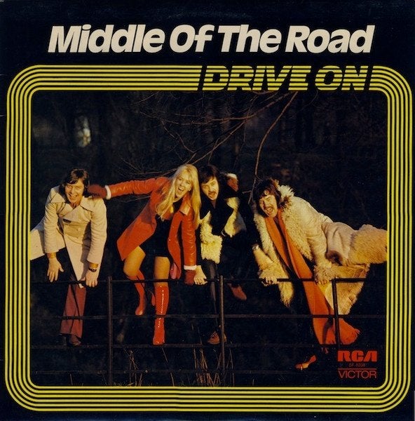 LP  Middle Of The Road – Drive On - Erg mooi, LP, Rock, Ophalen of Verzenden, 12 inch
