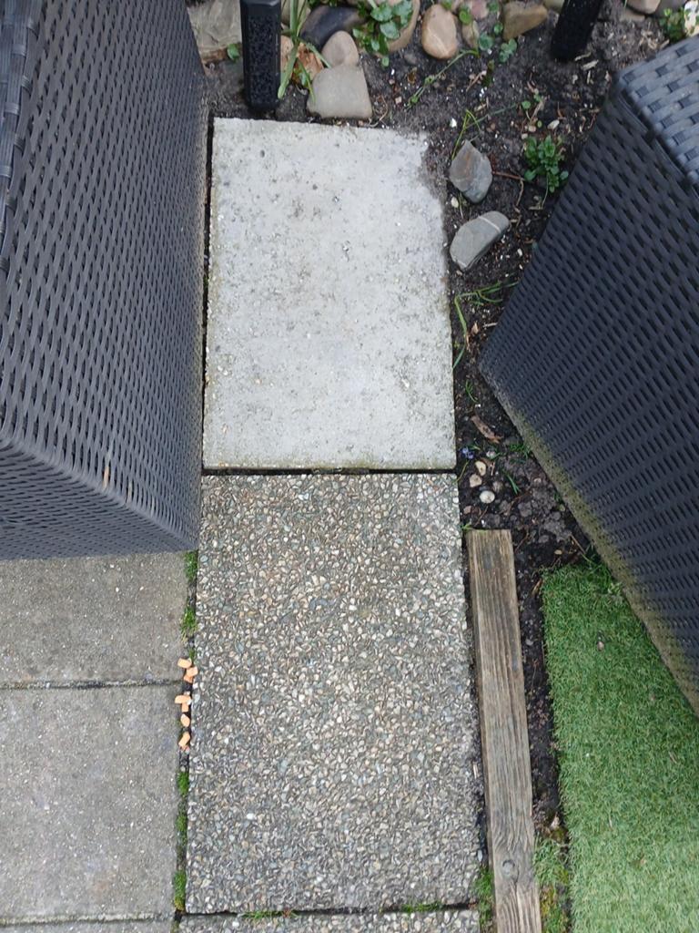 Grindtegels, Tuin en Terras, Ophalen of Verzenden, Gebruikt, Beton, Terrastegels