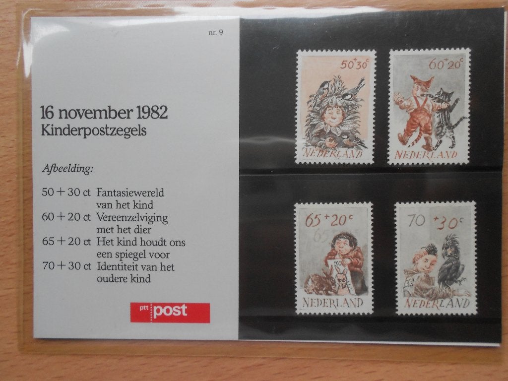 PTT post kinderpostzegels 1982 - 1983 - 1994, Ophalen, Na 1940, Postfris