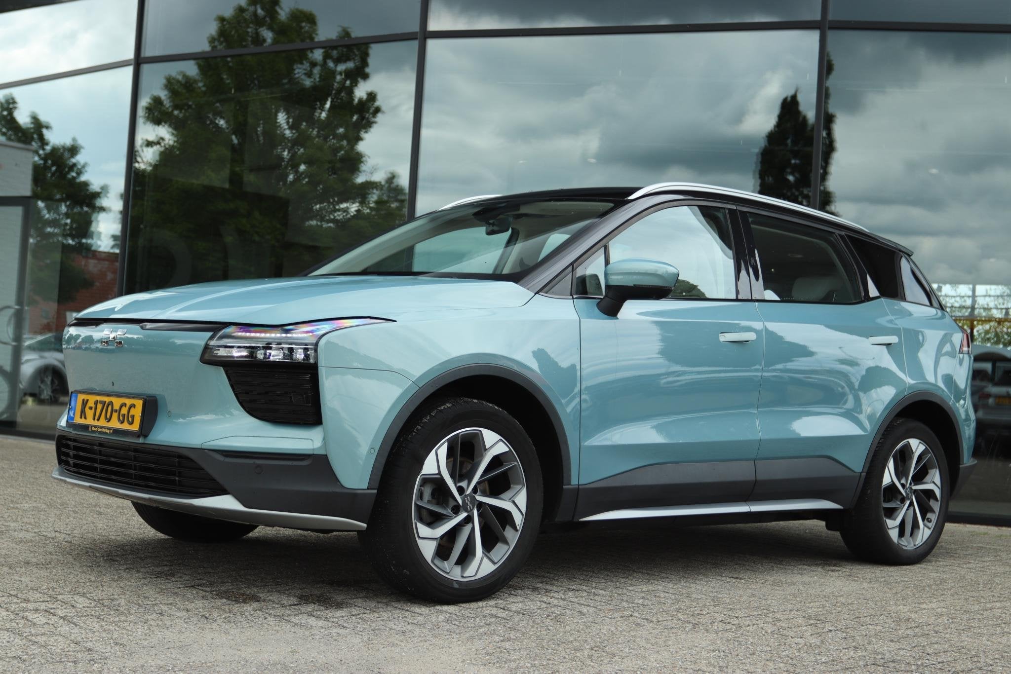 Aiways U5 63kWh Showroom | CARPLAY | 360 CAMERA | ACC | LEDE, Auto's, Aiways, U5, Gebruikt, Blauw, 63 kWh