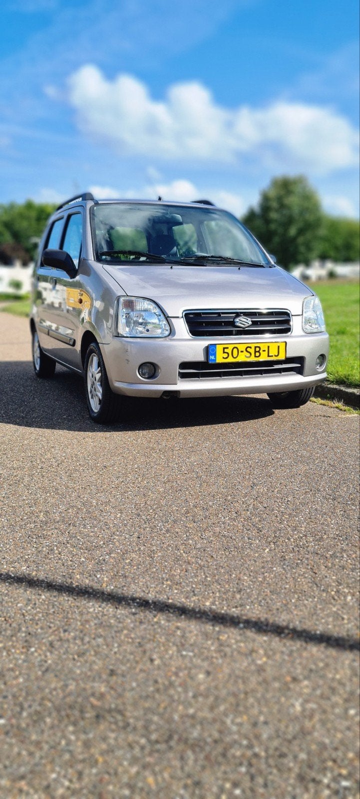 Suzuki Wagon R+ 1.3 AUT 2005 Grijs, Auto's, Suzuki, Particulier, Wagon R+, ABS, Airbags, Airconditioning, Bluetooth, Boordcomputer