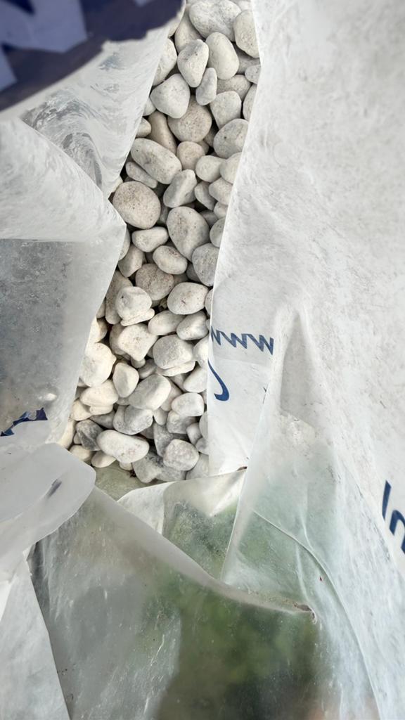 Witte grind, Ophalen, Zo goed als nieuw, Wit