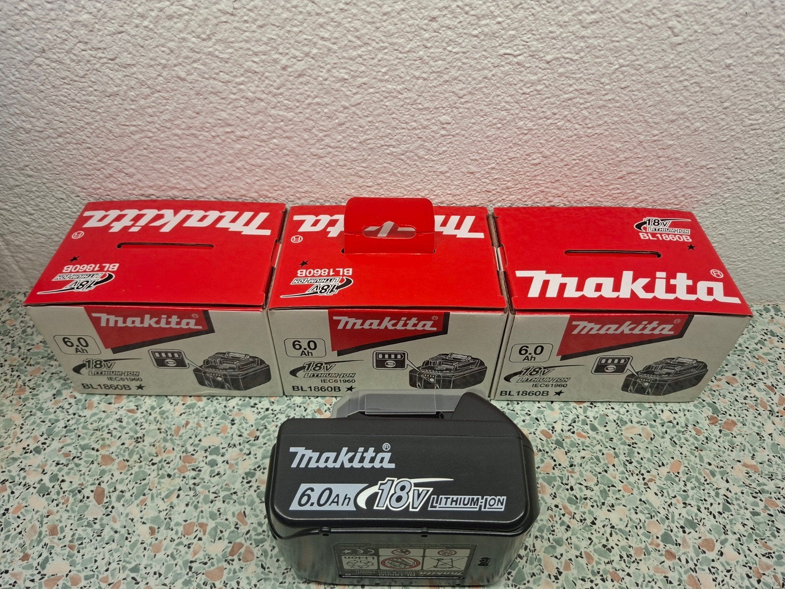 Makita BL1860B 18V 6.0Ah Li-Ion Accu - Nieuw in doos, Ophalen of Verzenden, Nieuw, Boor- en Schroefmachine