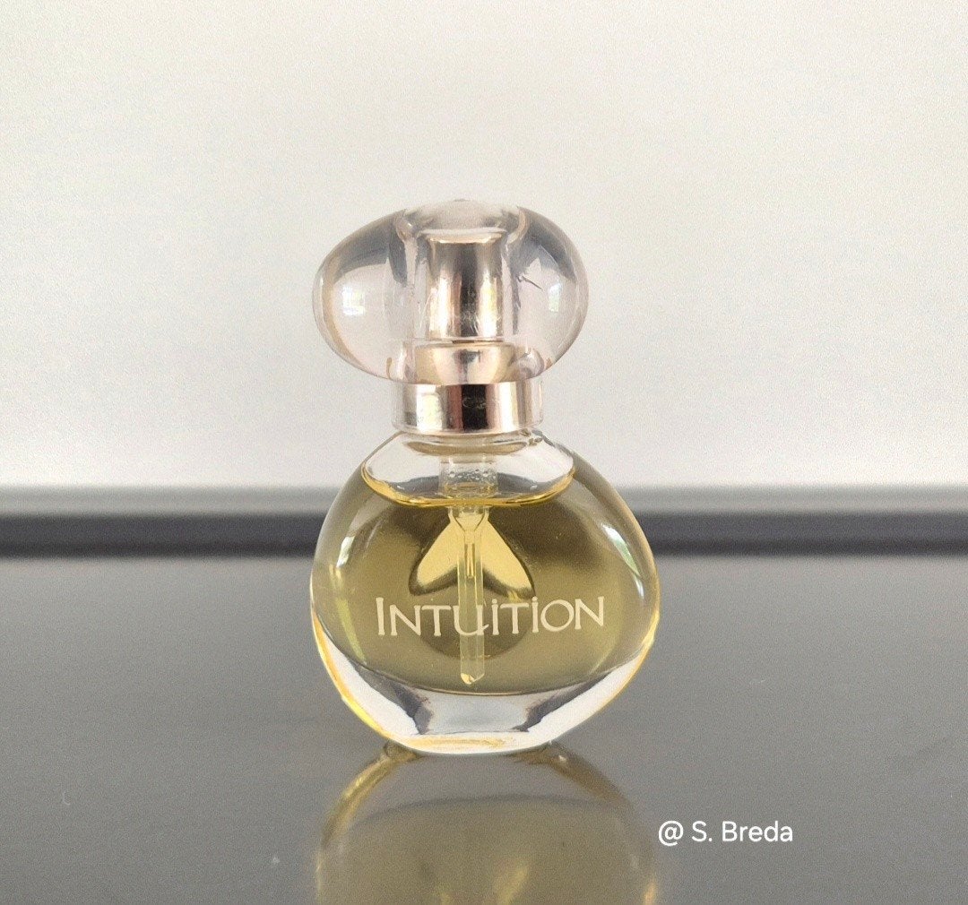 Estee Lauder - Intuition - Eau de Parfum miniatuur Vapo, Ophalen of Verzenden, Zo goed als nieuw, Miniatuur, Gevuld