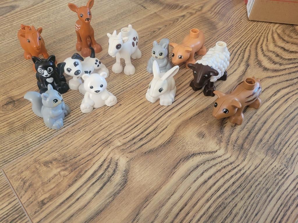Dierenfiguren set - diverse boerderij- en bosdieren, Ophalen of Verzenden, Gebruikt, Overige merken