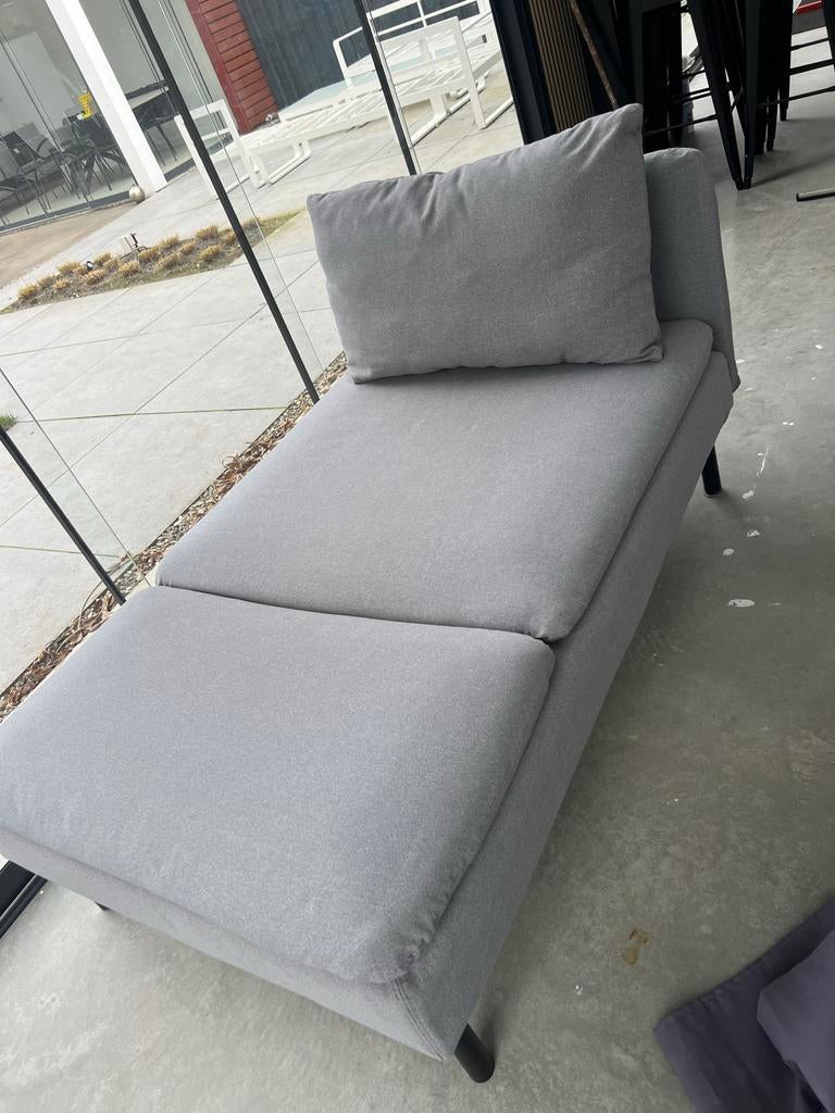 IKEA Söderhamn Chaise longue Tunerud grijs, Ophalen, Eenpersoons, 125 tot 150 cm, Zo goed als nieuw