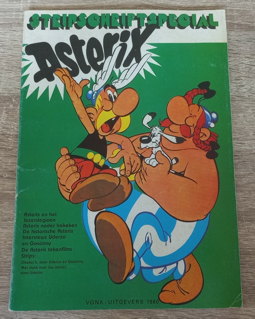 Asterix Stripschriftspecial 1980, Boeken, Eén stripboek, Ophalen of Verzenden, Gelezen, Uderzo & Goscinny