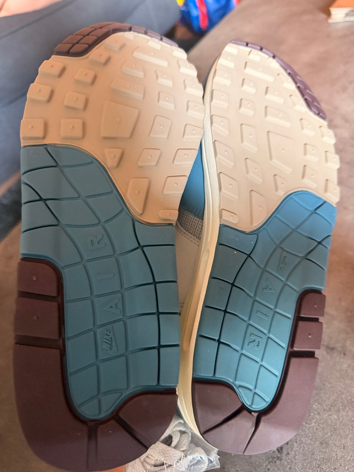 Nike Air Max 1 Patta Aqua Wave, Ophalen of Verzenden, Nieuw, Overige kleuren, Sneakers of Gympen