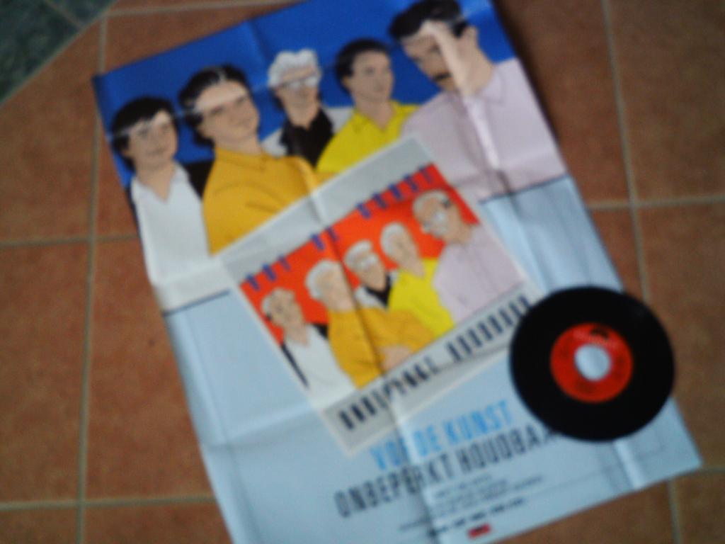 VOF de kunst - retour sneek --POSTER--  17mei, 7 inch, Zo goed als nieuw, Nederlandstalig, Single