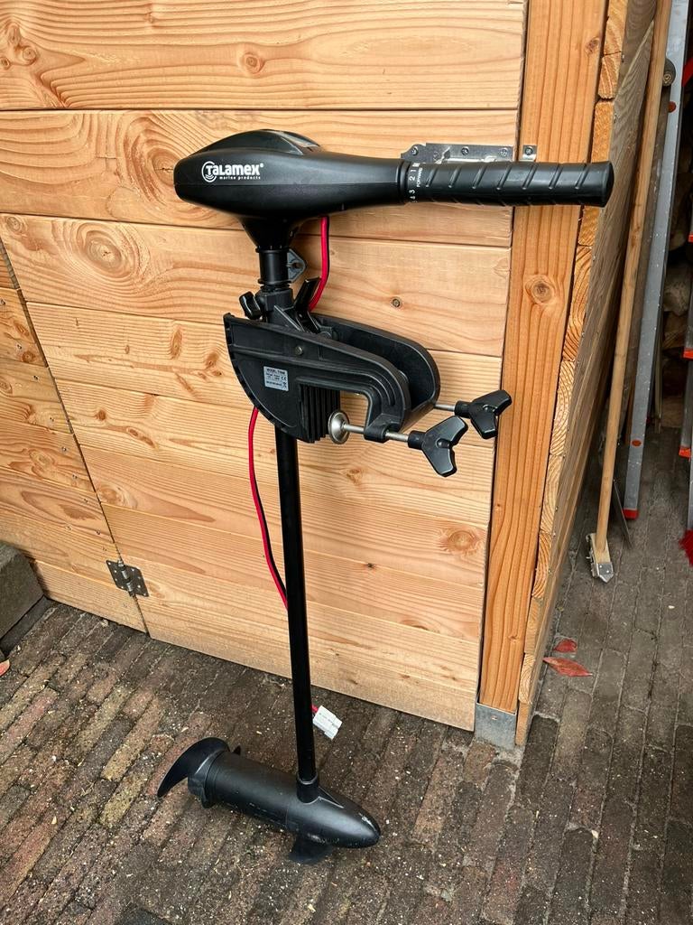 Talamex TM 48 Fluistermotor complete set: accubak en lader, Ophalen, Zo goed als nieuw, Gezichtsbruiner, Minder dan 10 lampen
