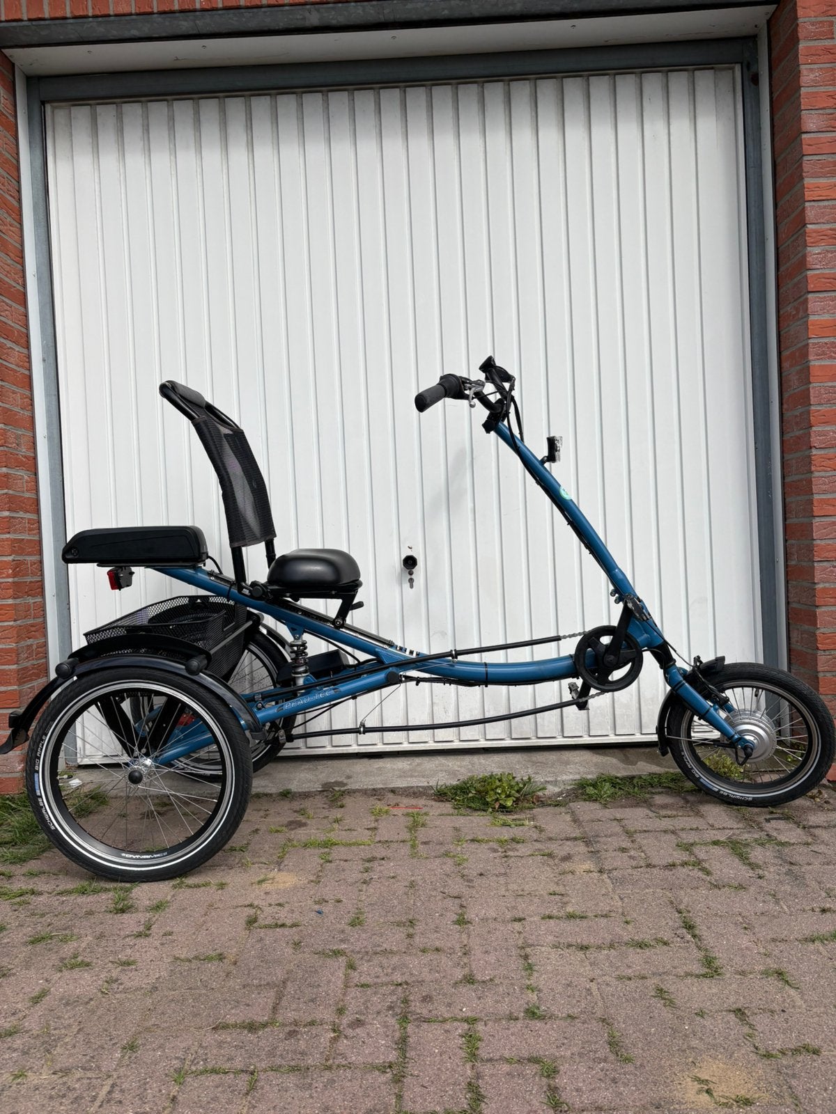 Pfau-Tec Driewieler Elektrisch Extra stabiel! Nieuwstaat!, Fietsen en Brommers, Ophalen of Verzenden, Zo goed als nieuw, Schijfrem