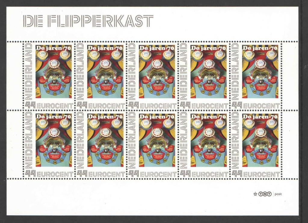 Nostalgie op Postzegels Jaren '70: De Flipperkast, Ophalen of Verzenden, Na 1940, Postfris