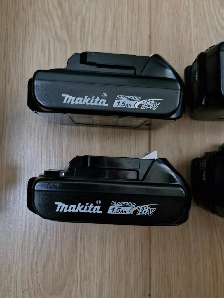 Makita accu LXT 18V BL1815N lader DC18RC DC18RD DC18RE NIEUW, Verzenden, Nieuw