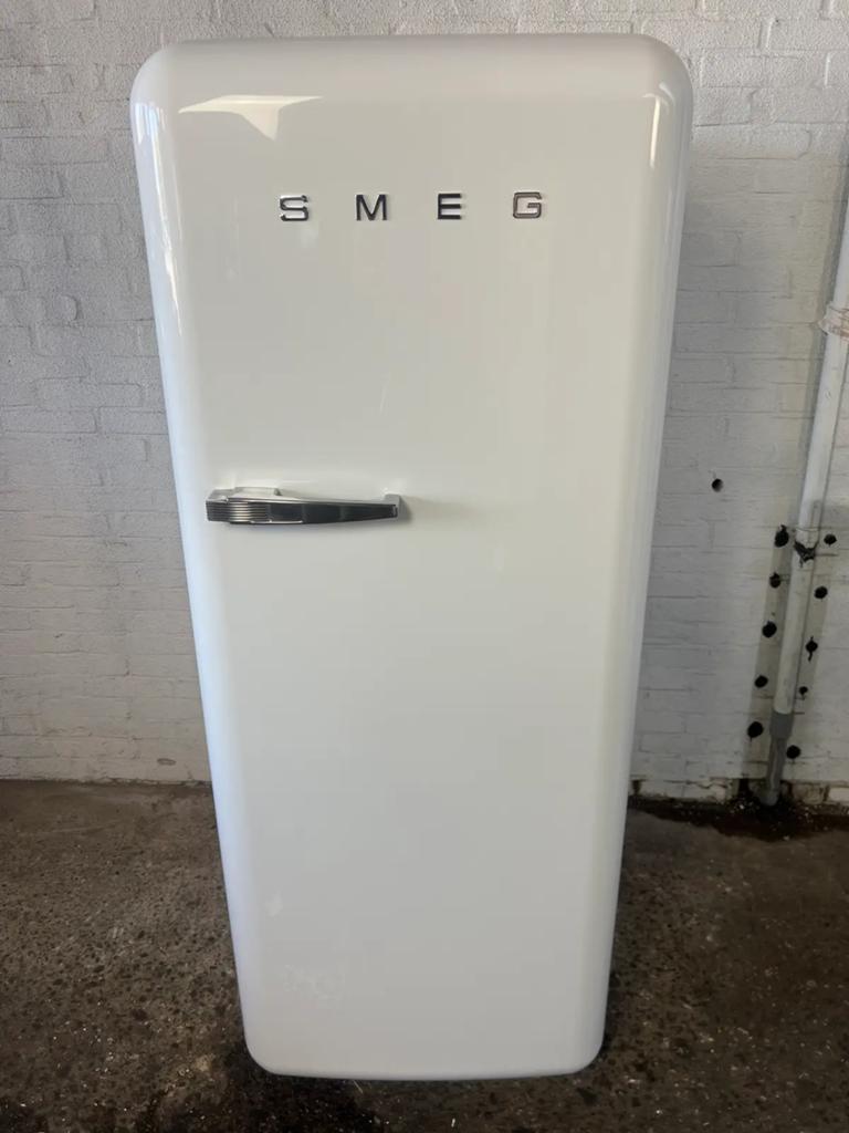 Nieuwe SMEG  Retro Koelkast met Vriesvak Jaren '50 Stijl, Ophalen, Nieuw, Wit, Smeg