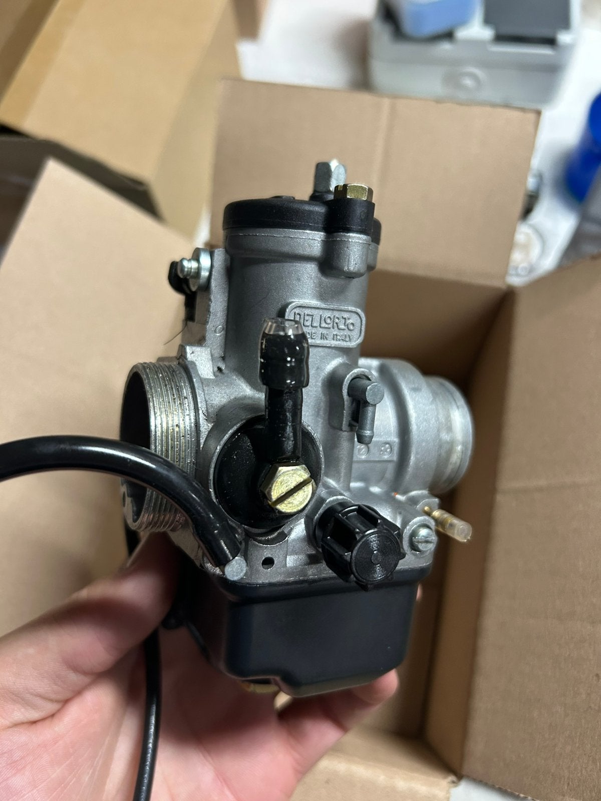 Dellorto 28mm, Ophalen of Verzenden, Zo goed als nieuw, Carburateur