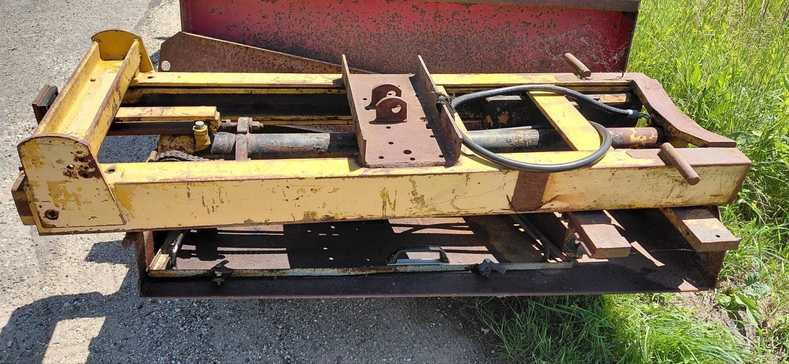 heftafel liftmast bouwlift driepunt +nieuwe slang koppeling, Ophalen of Verzenden, Nieuw