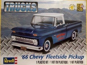Bouwdoos 1866 Chevy Fleetside pickup Revell, Auto, Revell, Groter dan 1:32, Nieuw
