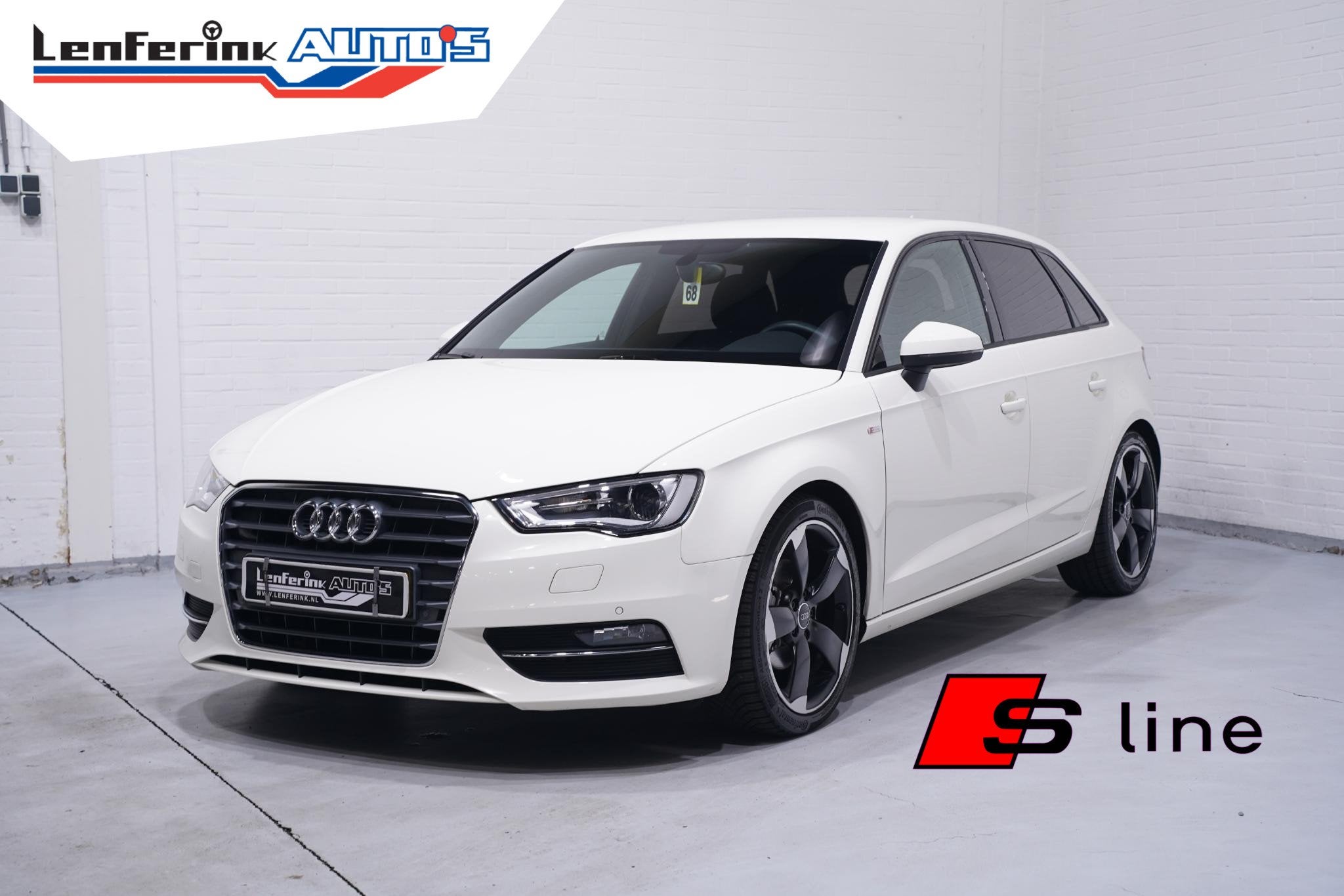 Audi A3 Sportback 1.4 TFSI Ambition Pro Line S Navi Clima Xe, Auto's, 125 pk, Gebruikt, 4 cilinders, Leder en Stof