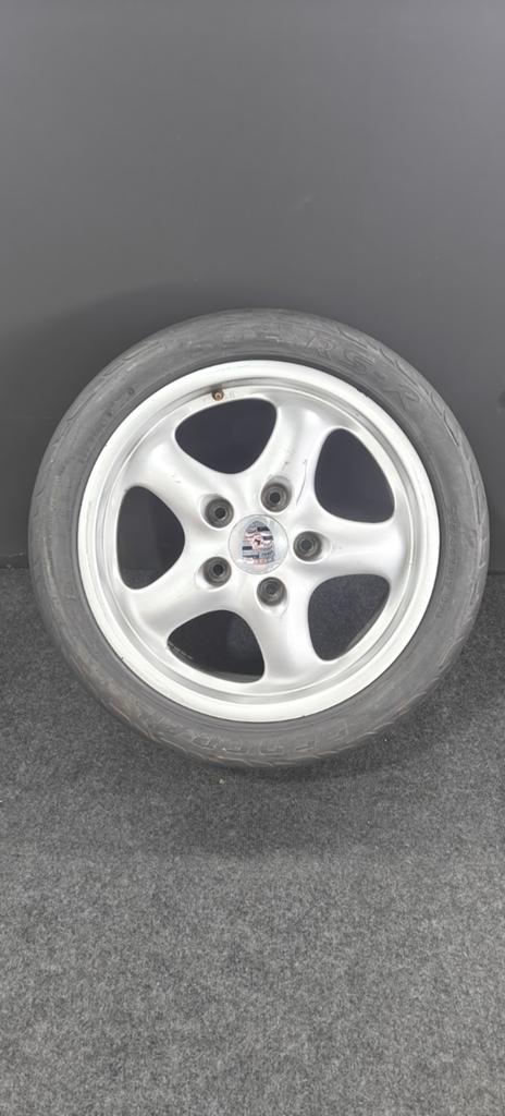 2 gebruikte Porsche 993 Cup 2 velgen, Auto-onderdelen, Banden en Velgen, Ophalen, Banden en Velgen, 17 inch, Personenwagen