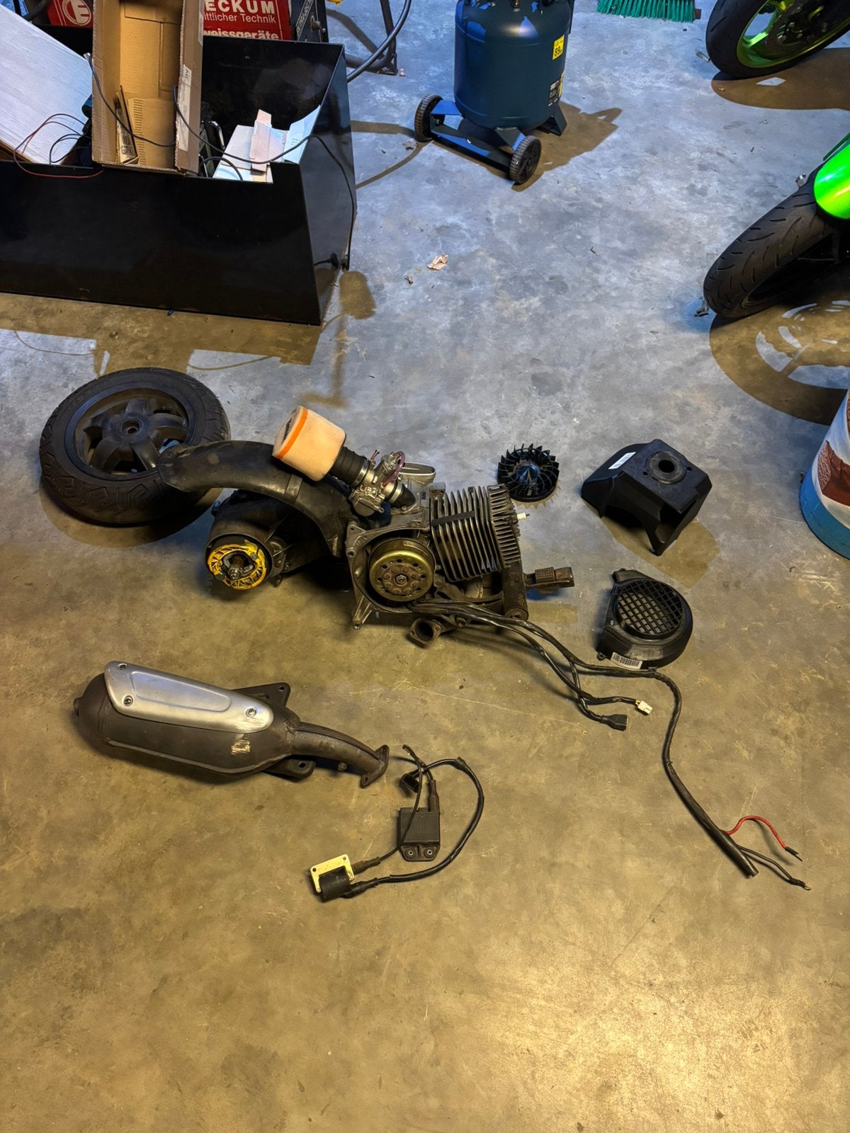 Skr 125cc ac + papieren, Ophalen of Verzenden
