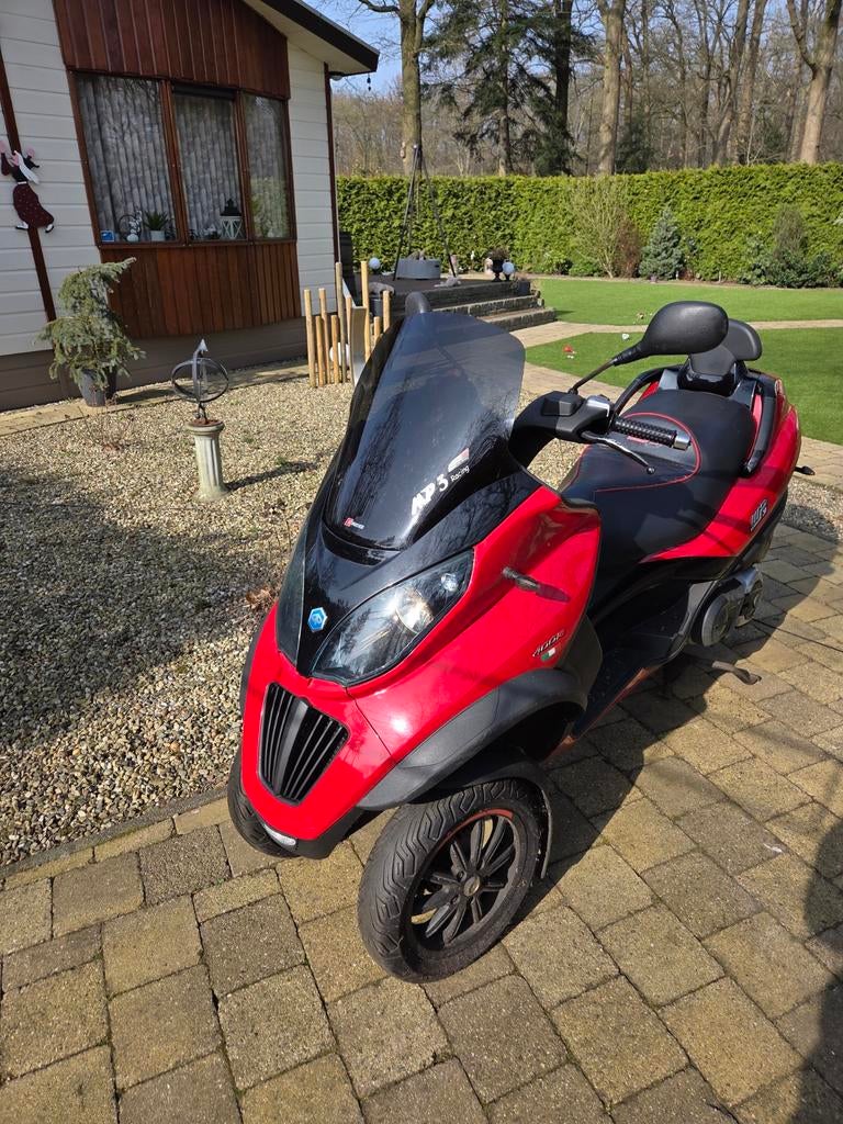 Piaggio MP3 400 LT Sport, Xenon Custom zadel, Ophalen, Benzine, 400 cc, Gebruikt