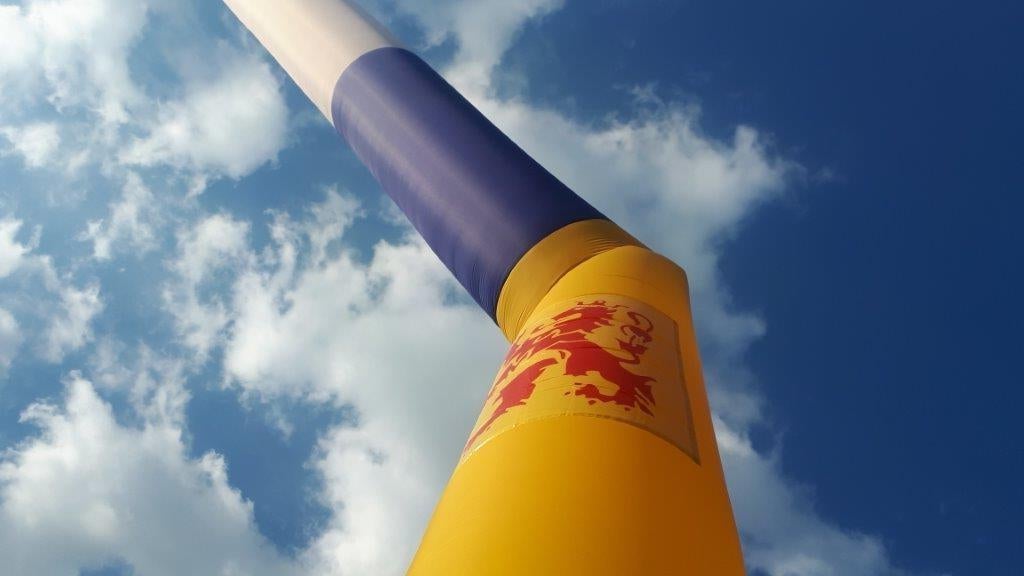 Provincie Limburg skytube van 6 meter Skytubes Shop, Ophalen of Verzenden, Nieuw, Overige typen, Overige
