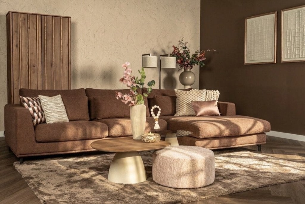 Hoekbank Carmen l Room108 | Meubilex l van €3024 voor € 1749, Ophalen, 100 tot 125 cm, Hoekbank, 300 cm of meer