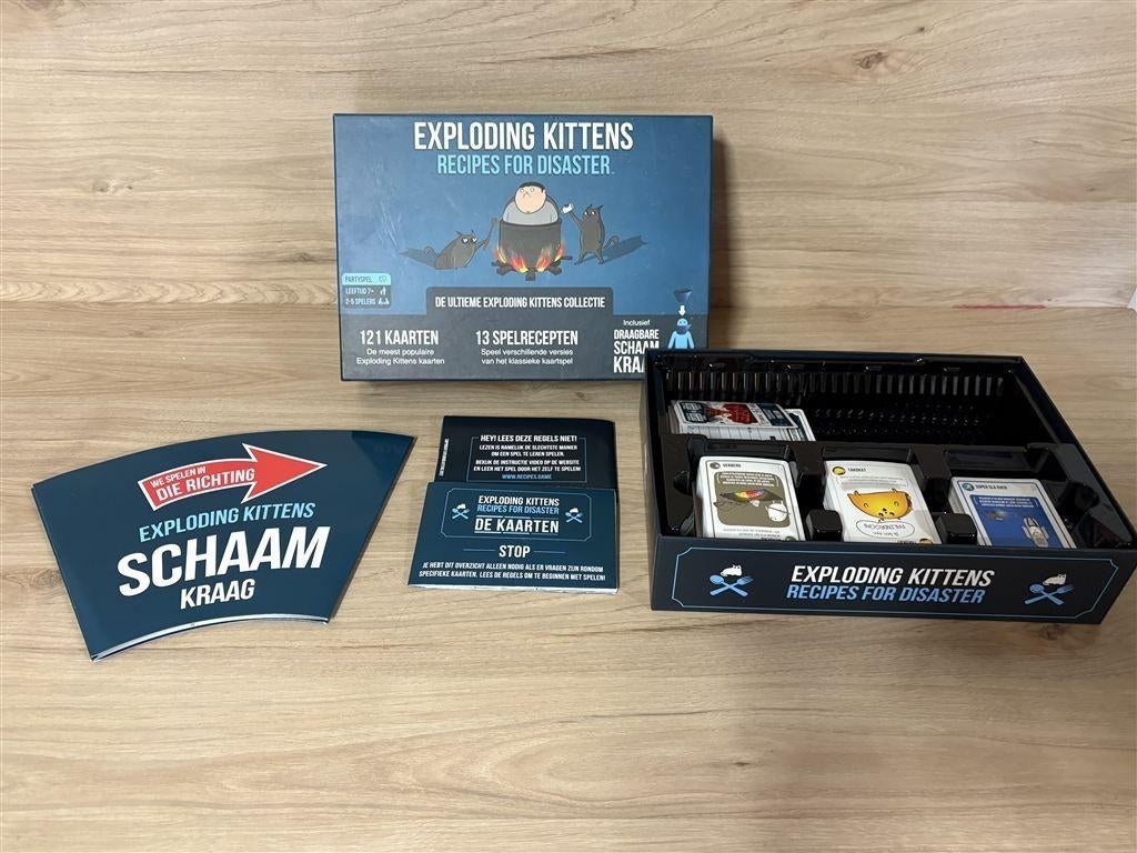 exploding kittens recipes for disaster - s4182, Verzenden, Zo goed als nieuw