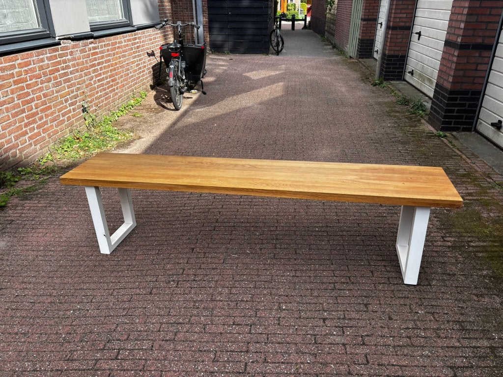 Bank te koop ophalen in Cruquius Maat 180x40cm, Ophalen, Zo goed als nieuw, Overige materialen