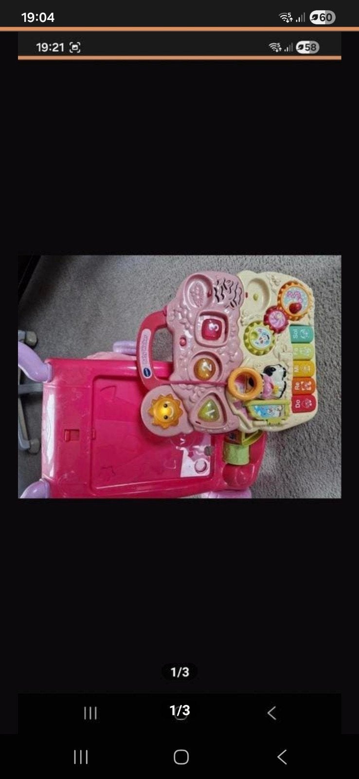 Baby walker., Ophalen of Verzenden, Gebruikt, Overige typen, Met licht