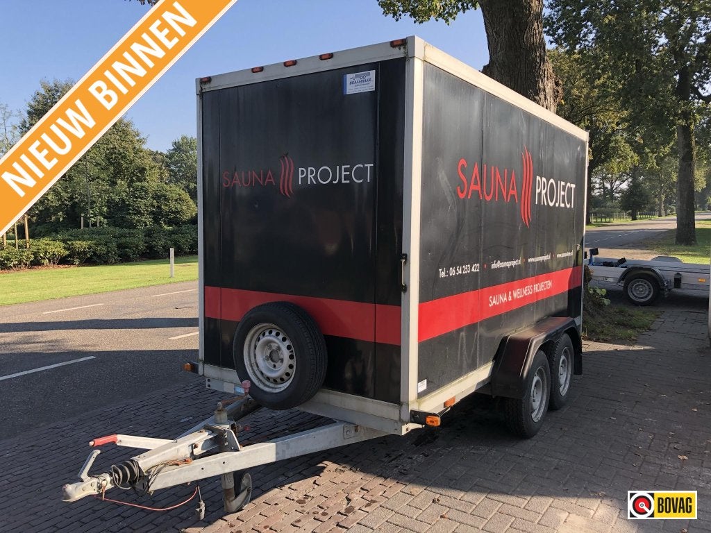 Humbaur gesloten dichte tandemasser, Gebruikt