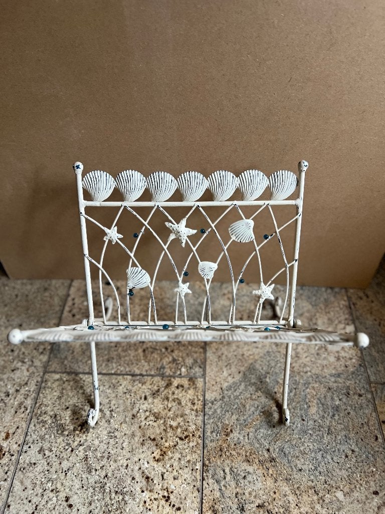 Vintage Krantenbak Lectuurbak jaren 50, Huis en Inrichting, Woonaccessoires | Krantenbakken en Lectuurbakken, Gebruikt, Metaal