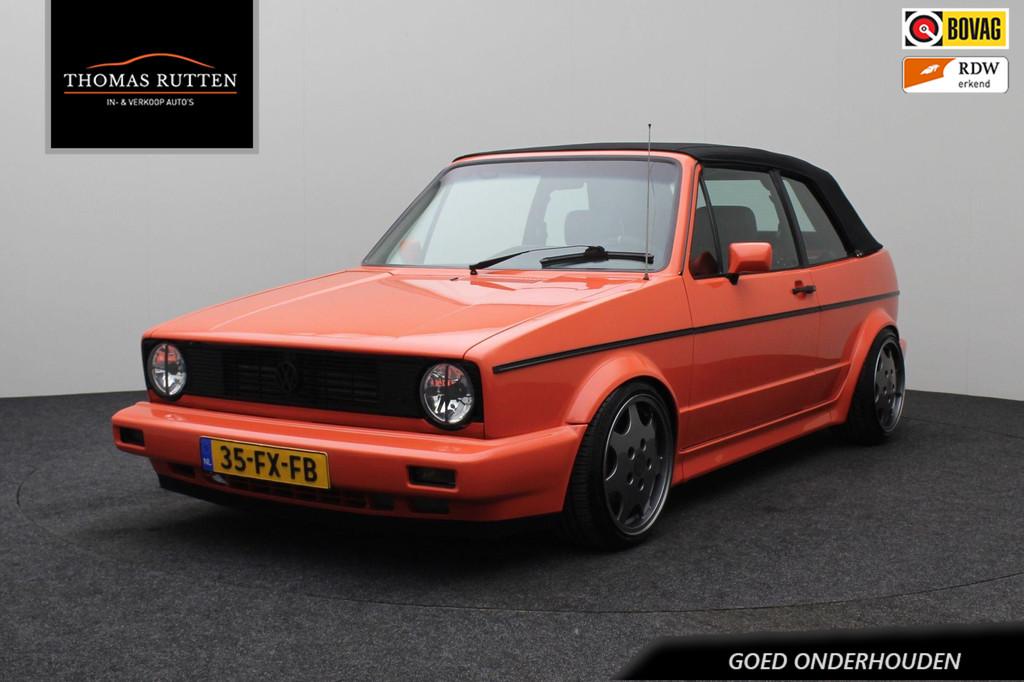 Volkswagen Golf Cabriolet 1.8 MK1 1991 1.8 20VT TURBO | KMS, Auto's, Volkswagen, Voorwielaandrijving, Stof, Gebruikt, Cabriolet