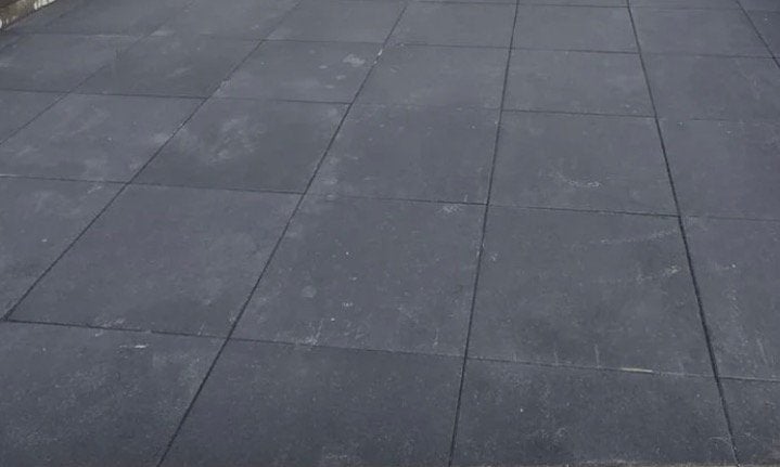 GeoStretto Plus Tops Milano Tuintegel 60x60x4cm Antraciet, Ophalen, Nieuw, 5 tot 10 m², Beton