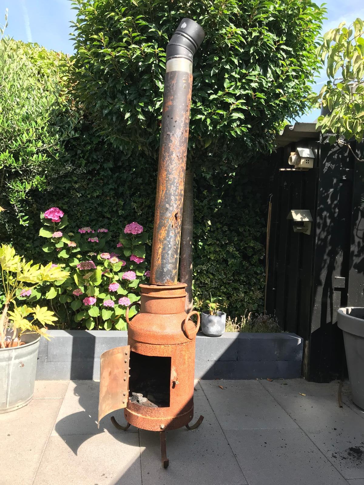Tuinhaard, vuurkorf, houthaard, Tuin en Terras, Tuinhaarden, Ophalen of Verzenden, Gebruikt