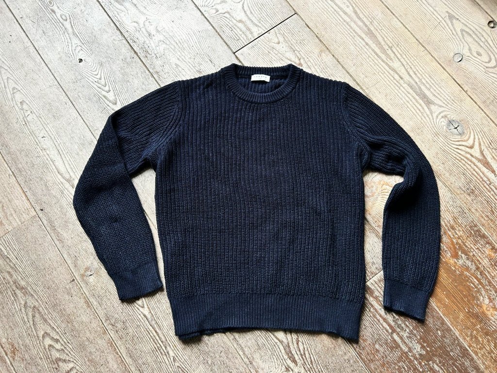 Sandro Paris trui, blauw / navy, maat S, weinig gedragen, Blauw, Ophalen of Verzenden, Zo goed als nieuw, Sandro