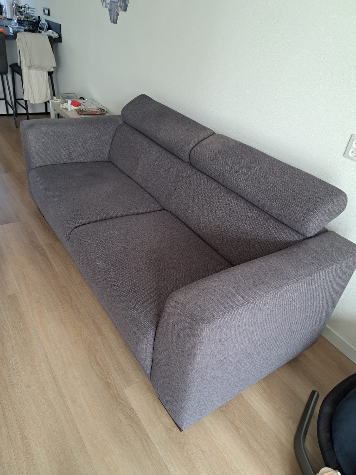 Bank, Huis en Inrichting, Banken | Bankstellen, Ophalen, Gebruikt, Driepersoons, 75 tot 100 cm