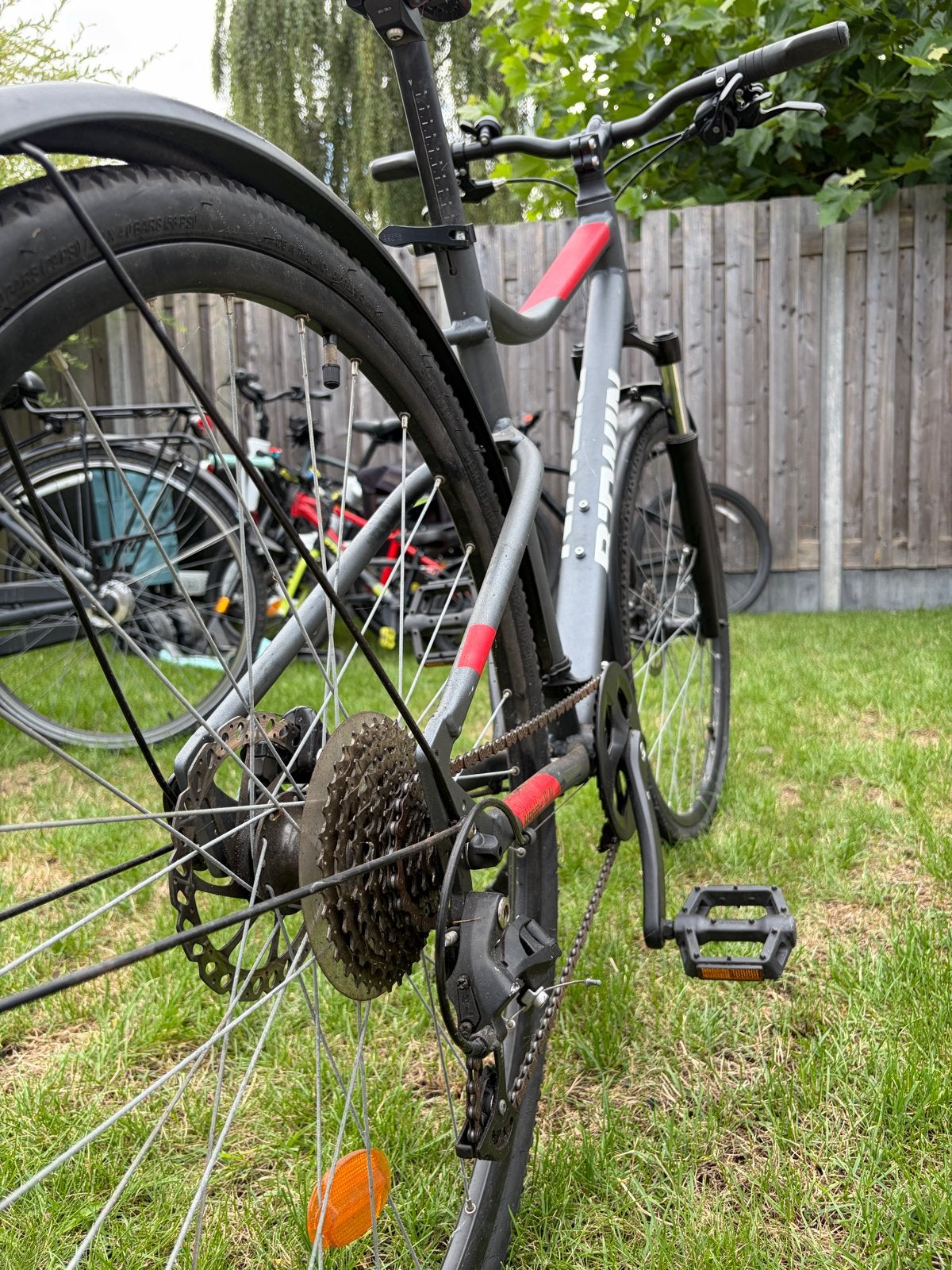 Riverside 500 hybride fiets, 28 inch, Gebruikt, Vering, Meer dan 20 versnellingen