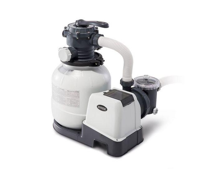 Intex Krystal Clear zandfilterinstallatie 6 m3, Tuin en Terras, Zwembad-toebehoren, Ophalen, Zo goed als nieuw, Zwembadpomp
