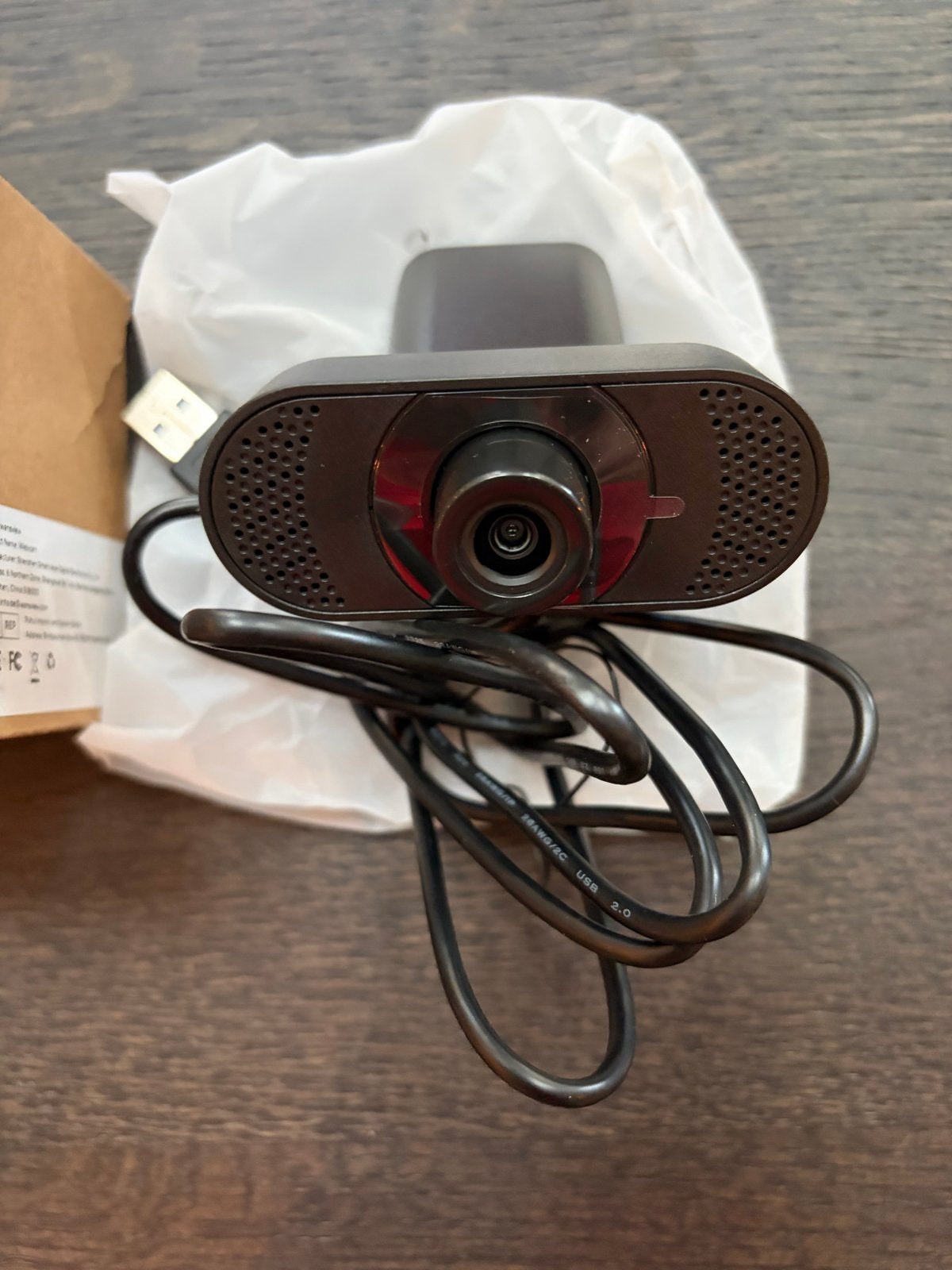 1080P Webcam met Microfoon - Plug & Play, Computers en Software, Webcams, Nieuw, Ophalen of Verzenden, Windows, Microfoon