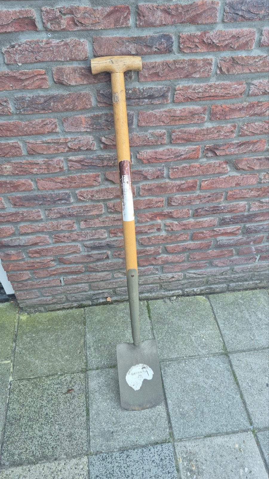 Steekschop met houten steel, Ophalen, Gebruikt, Overige typen, Overige merken