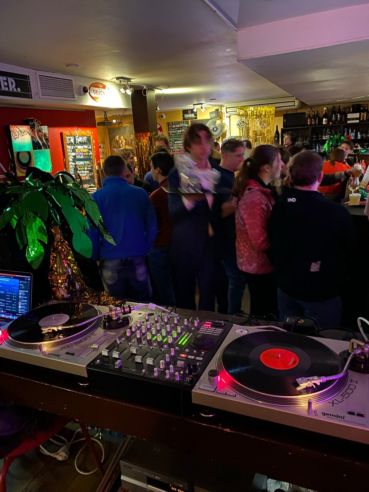 DJ set 2x Gemini XL-500 II Direct-Drive Platenspeler, Overige merken, Gebruikt, Pitch-regelaar, Ophalen of Verzenden