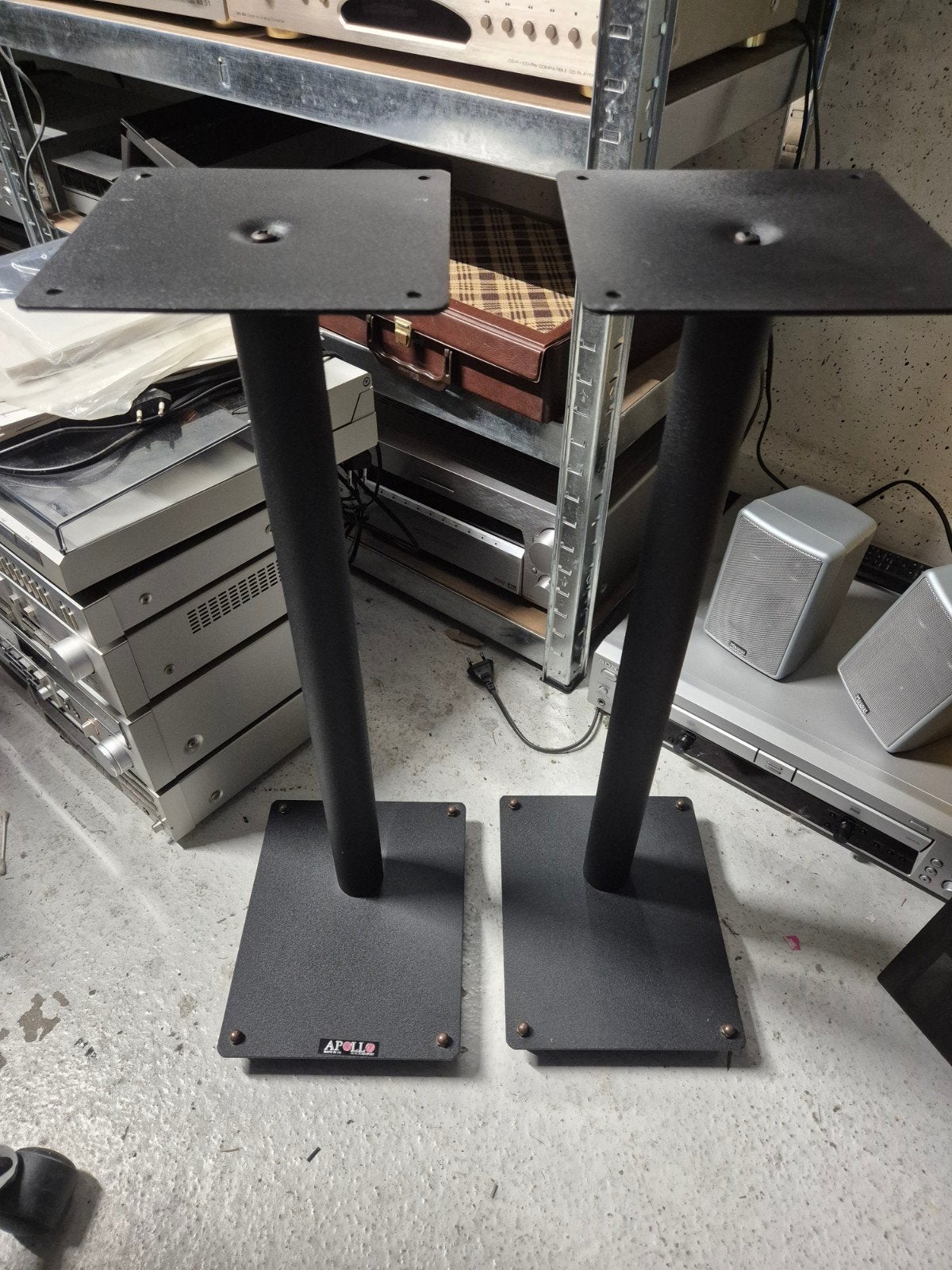 Apollo luidspreker stands zwart, Ophalen of Verzenden, Minder dan 60 watt, Overige typen, Overige merken