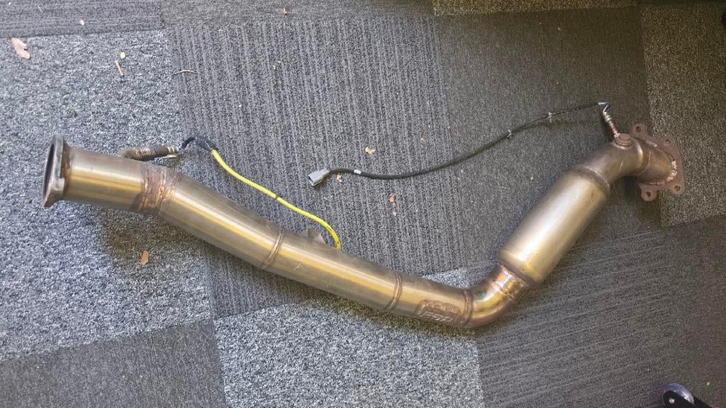 Subaru Impreza GD WRX STI downpipe, Auto-onderdelen, Uitlaatsystemen, Ophalen, Gebruikt, Subaru