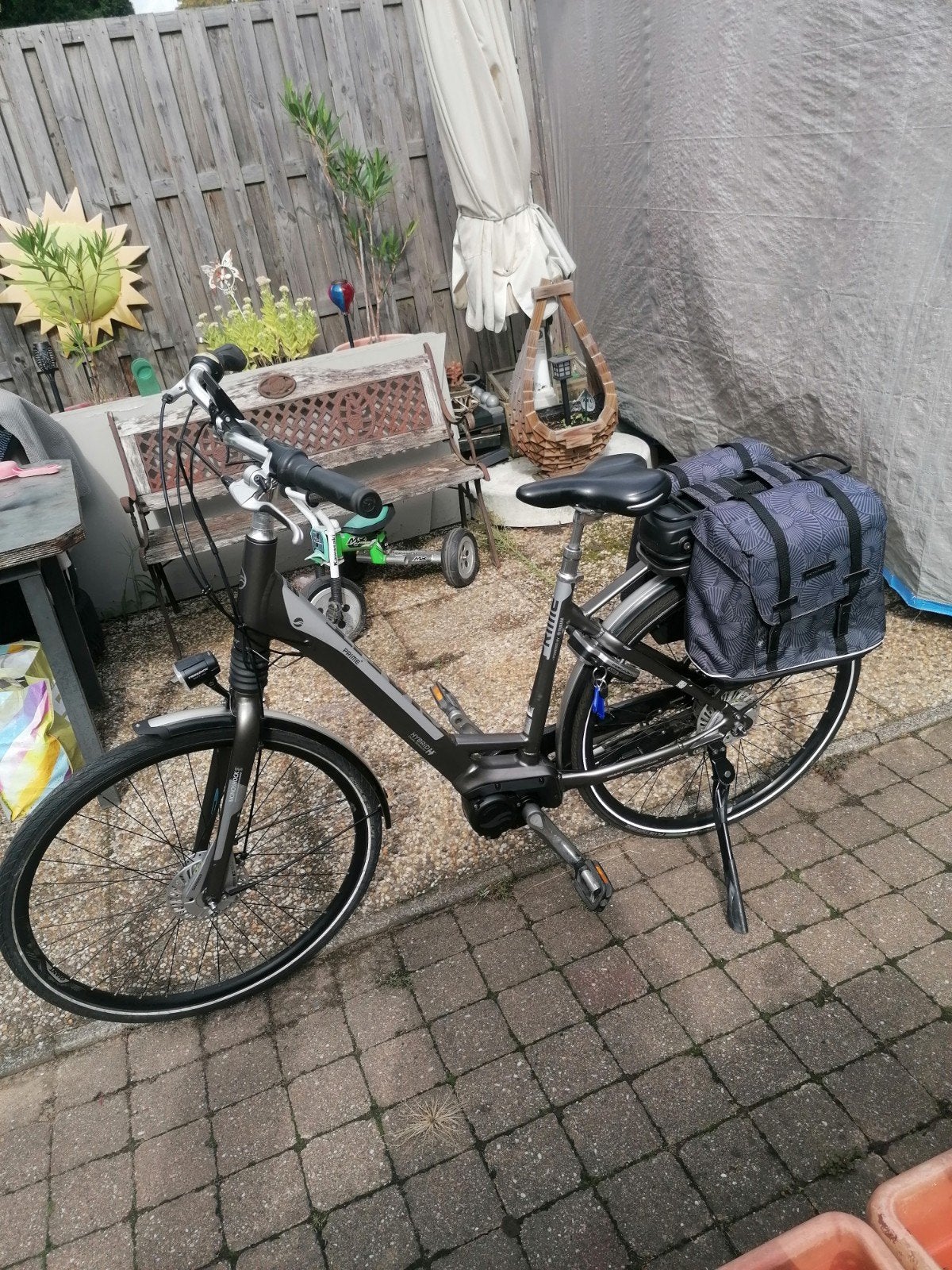 Giant prime +  yamaha middenmotor, Ophalen, Gebruikt, Giant, 47 tot 51 cm