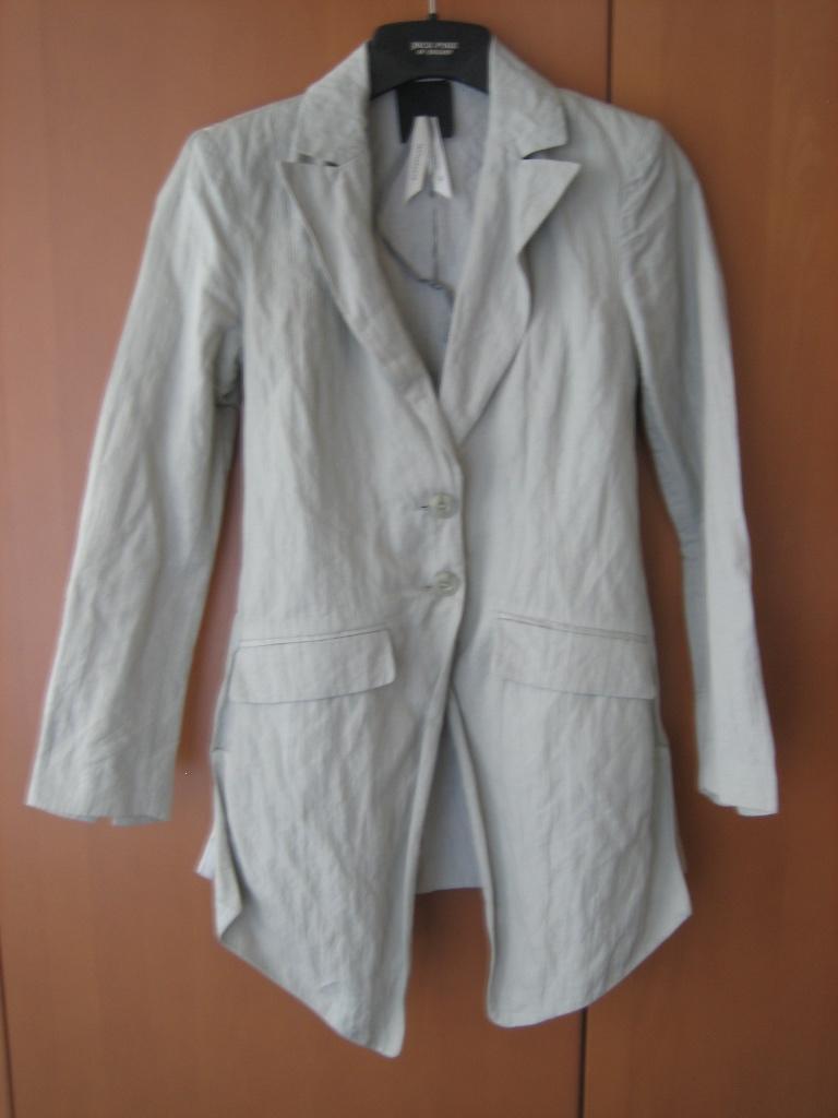 Nonchalant elegant grijzig kreukjasje SUMMUM 36 snazzeys, Summum Woman, Verzenden, Zo goed als nieuw, Jasje