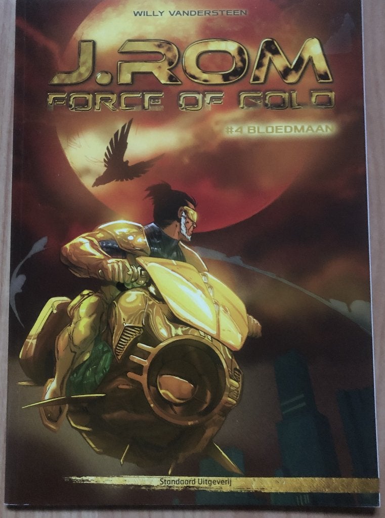 WILLY VANDERSTEEN - J.ROM - FORCE OF GOLD - 4. BLOEDMAAN, Boeken, Eén stripboek, Ophalen of Verzenden, Nieuw