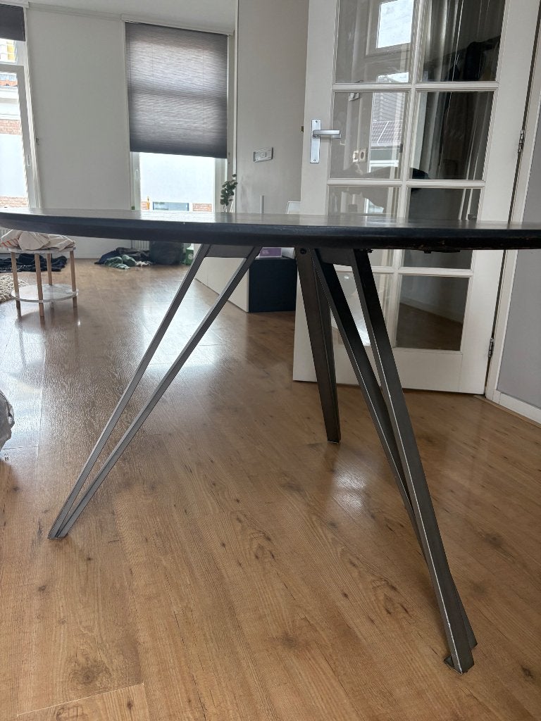 Ronde eettafel (ophalen vrijdag of zondag!!), Gebruikt, Rond, Ophalen of Verzenden, Vier personen