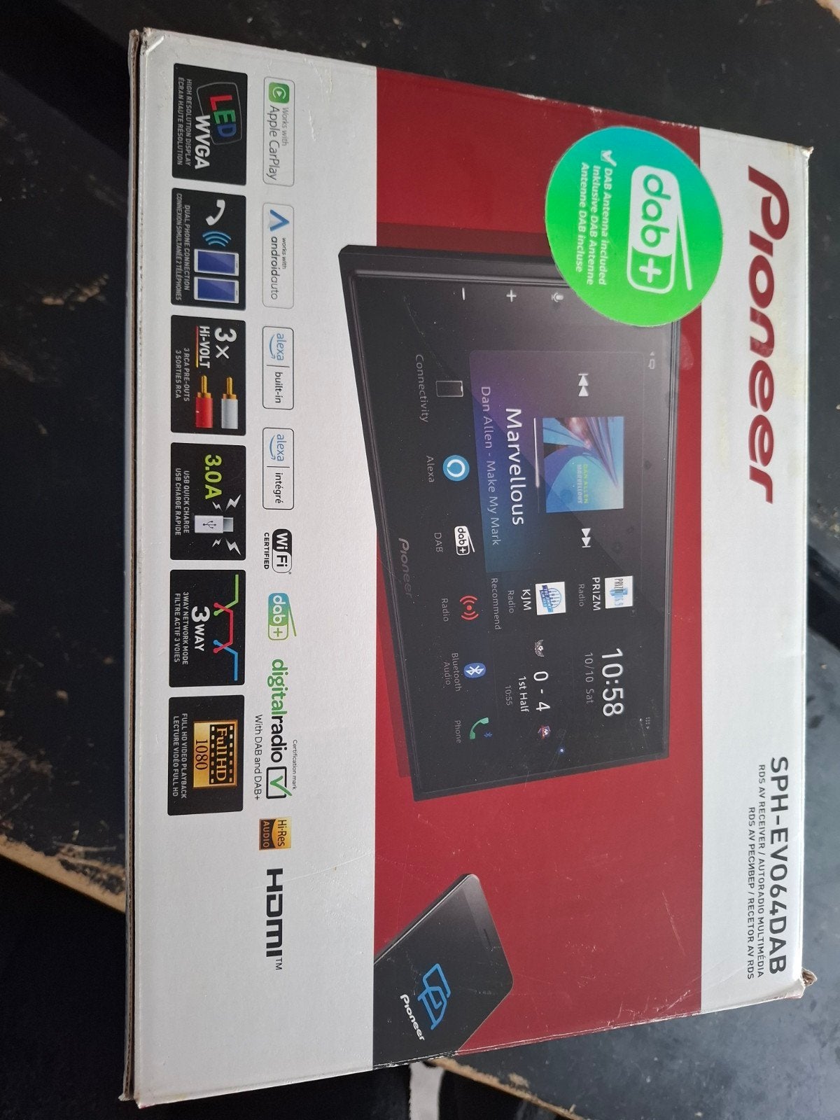 Pioneer SPH-EVO64DAB Autoradio Multimedia, Ophalen of Verzenden, Zo goed als nieuw