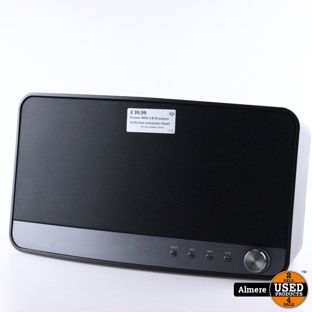 Pioneer MRX-3-B Draadloze multiroom luidspreker Zwart, Pioneer, Gebruikt, Support@pioneer.com, 28-8, Honkomagome 2-chome, Bunkyo-ku
Tokyo 113-0021
Japan